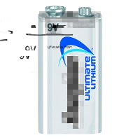 Picture of Lithium Battery Energizer® L522 Ultimate 9V Cell 9V Disposable 12 Pack0095848