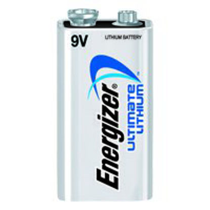 Picture of Lithium Battery Energizer® L522 Ultimate 9V Cell 9V Disposable 12 Pack0095848