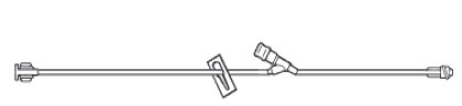 Picture of Extension Set 7 Inch Tubing 1 Port 0.20 mL Priming Volume DEHP-Free, Lipid Resistant40-0701