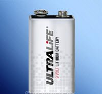 Picture of Lithium Battery UltraLife® 9V Cell 9V Disposable 1 Pack0082229