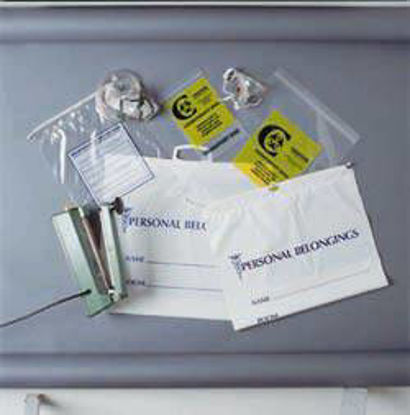 Picture of Chemo Drug Transport Bag RD Plastics 6 X 9 Inch Clear Zip ClosureQ134