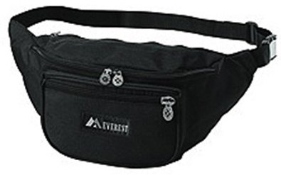 Picture of Fanny Pack Black Polyester 13.5 X 5.5 X 3.5 Inch044MD-BLACK