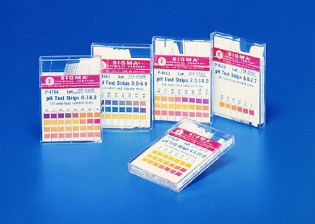 Picture of STRIP, TEST PH RANGE 0-14 (100/PK) D/SP4786-100EA