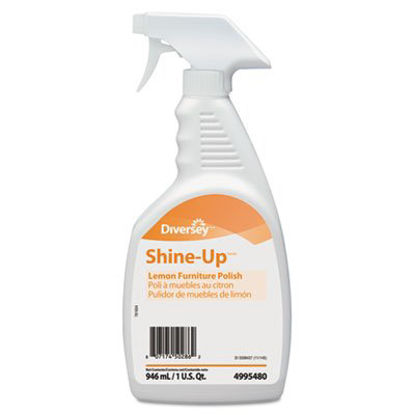 Picture of Diversey™ Shine-Up™ Furniture Polish Liquid 1 Quart Bottle Lemon Scent NonSterileDVO4995480