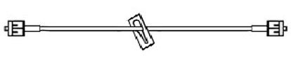 Picture of Extension Set 30 Inch Tubing Without Ports 0.8 mL Priming Volume DEHP-Free, Lipid Resistant42-3000