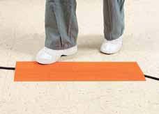 Picture of Cord Alert Trip-No-More™ Nonsterile, 8 Inch X 125 Foot, Bright Orange, Adhesive Strip, Nonsterile, Disposable,2309