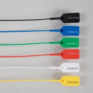 Picture of Easy Pull-Tight Seal Health Care Logistics Consecutively Numbered Blue Polypropylene 8-7/8 Inch18319B