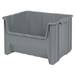 Picture of Storage Bin Stak-N-Store Gray Industrial Grade Polymers 12-1/2 X 16-1/2 X 17-1/2 Inch13018GREY