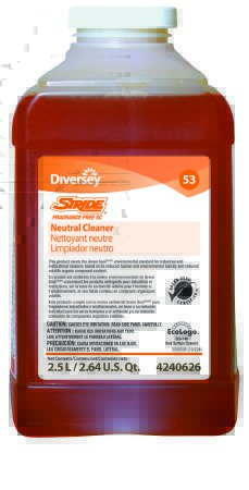 Picture of Floor Cleaner Diversey™ Stride® Liquid 2.5 Liter Bottle Unscented Manual PourDVS94240626