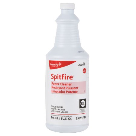 Picture of Diversey™ Spitfire® Surface Cleaner Alcohol Based Liquid 32 oz. Bottle Fresh Pine Scent NonSterileDVO95891789