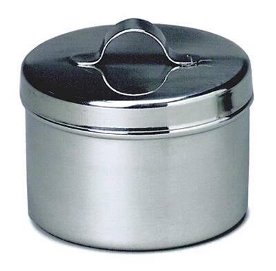 Picture of Ointment Container 2.5 X 3.12 Inch Stainless Steel Silver 8 oz. 2-1/2 X 3-1/8 Inch3238