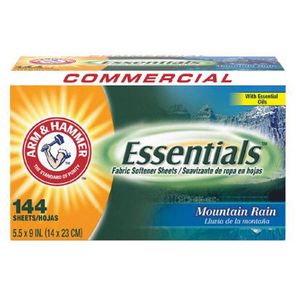 Picture of Fabric Softener Arm & Hammer® Essentials® 144 Count Box Sheet Mountain Fresh Scent33200-00102