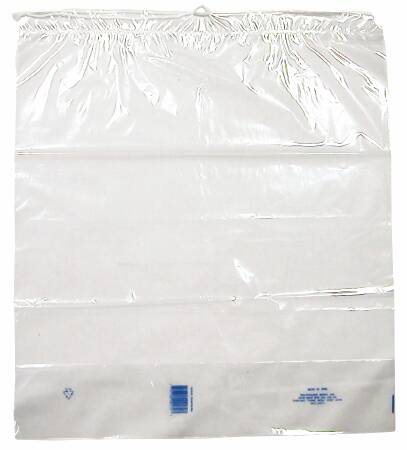 Picture of Patient Belongings Bag 18 X 20-1/2 Inch Polyethylene Drawstring Closure ClearDS500C