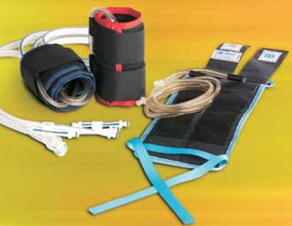 Picture of ATS® Tourniquet Cuff 34 Inch Length Dual Port, Single Bladder, Dual Hose, Luer Lock60707000600