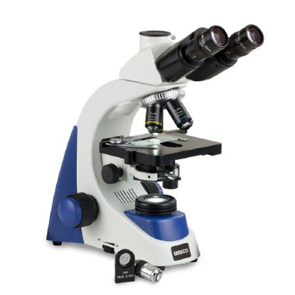 Picture of G380 Series Phase Contrast Microscope Trinocular Head 4X / 10X / 40XR / 100XR Mechanical StageG383-PH-40