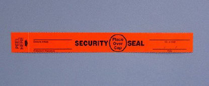 Picture of Tamper Evident Seal Red 0.75 X 6.625 Inch39554G