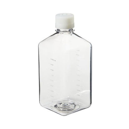 Picture of Media Bottle Nalgene™ Square PETG 1,000 mL (32 oz.)342040-1000