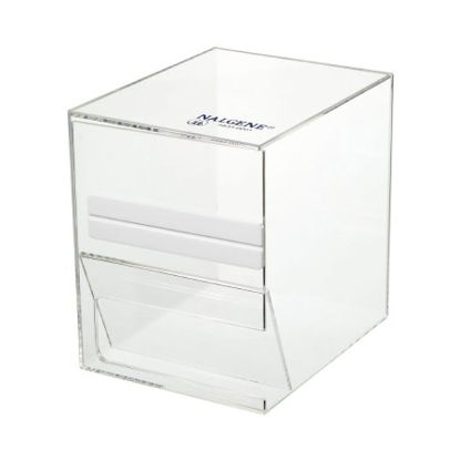 Picture of Parafilm Dispenser Nalgene™ 4-3/4 X 6 X 6 Inch, Clear, Square For One Box of 4 Inch Film or Two Boxes of 2 Inch Film5833-0001