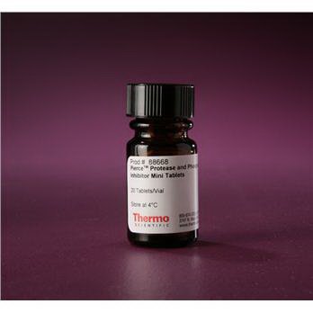 Picture of Biochemical Thermo Scientific™ Pierce™ Protease / Phosphatase Inhibitor 100X 20 TabletsPI88668