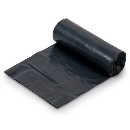 Picture of Trash Bag Colonial Bag 60 gal. Black LLDPE 1.35 Mil. 38 X 58 Inch X-Seal Bottom Coreless RollCRTGG58XH