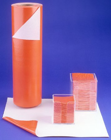 Picture of Biohazard Wipe Bio-Screen™ Orange / White Cellulose / Polyethylene 16 X 16 Inch DisposableBH16016ET