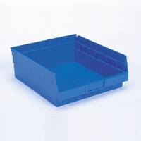Picture of Shelf Bin Akro-Mils® Blue Industrial Grade Polymers 4 X 6-5/8 X 11-5/8 Inch30130BLUE