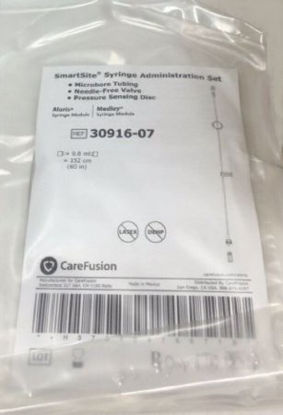 Picture of Syringe Administration Set Alaris™ SmartSite 60 Inch Tubing 1 Port30916-07