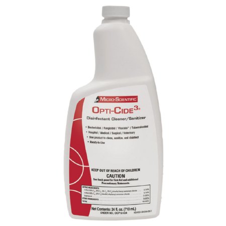 Picture of Opti-Cide3® Surface Disinfectant Cleaner Broad Spectrum Liquid 24 oz. Bottle Alcohol Scent NonSterileNEMSI24