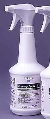 Picture of Coverage® Spray TB Plus Surface Disinfectant Cleaner Alcohol Based Liquid 24 oz. Bottle Alcohol Scent NonSterile1629B4