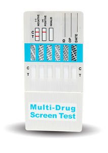Picture of Drugs of Abuse Test iScreen® 4-Drug Panel BZO, COC, MTD, OPI Urine Sample 25 TestsDOA544