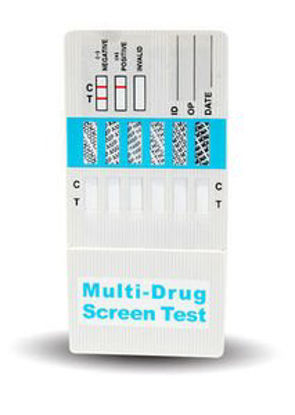 Picture of Drugs of Abuse Test iScreen® 4-Drug Panel BZO, COC, MTD, OPI Urine Sample 25 TestsDOA544