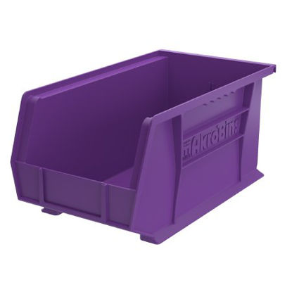Picture of Storage Bin AkroBins® Purple Industrial Grade Polymers 7 X 8-1/4 X 14-3/4 Inch30240PURPL