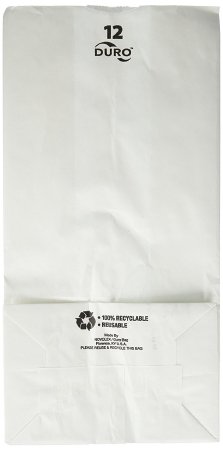 Picture of Grocery Bag Duro® White Virgin Paper 12 lbs.51032