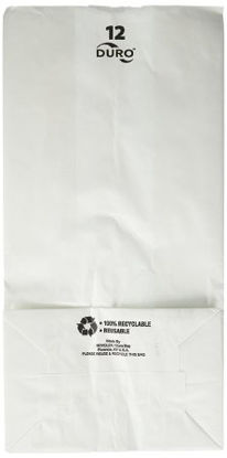 Picture of Grocery Bag Duro® White Virgin Paper 12 lbs.51032