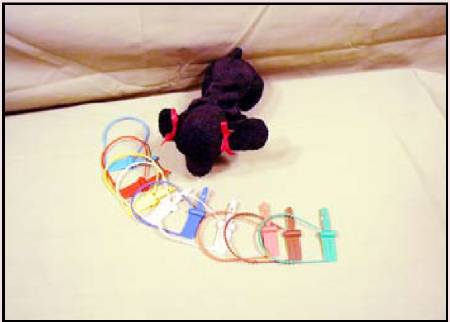 Picture of Tamper Evident Seal Cynch-Loks UnNumbered White Plastic 6 Inch6020 WT