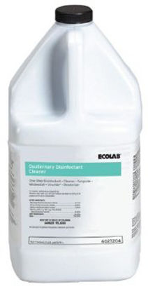 Picture of Ecolab® Surface Disinfectant Cleaner Quaternary Based Liquid Concentrate 1 gal. Jug Floral Scent NonSterile6063304