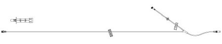 Picture of Extension Set LifeCare PCA™ 86 Inch Tubing 1 Port 2.6 mL Priming Volume DEHP-Free1427928