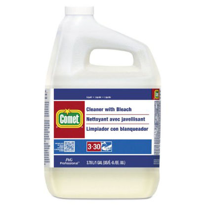 Picture of Comet® with Bleach Surface Disinfectant Cleaner Liquid 1 gal. Jug Bleach Scent NonSterilePGC02291CT