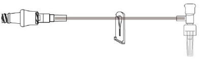 Picture of Extension Set Bravo 24® 7 Inch Tubing 1 Port DEHP-FreeB9900-438