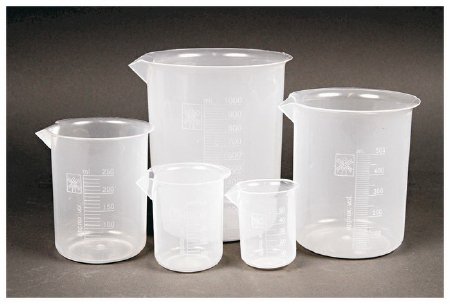 Picture of Beaker Set Polypropylene 50 mL, 100 mL, 250 mL, 500 mL, 1,000 mLS400563B