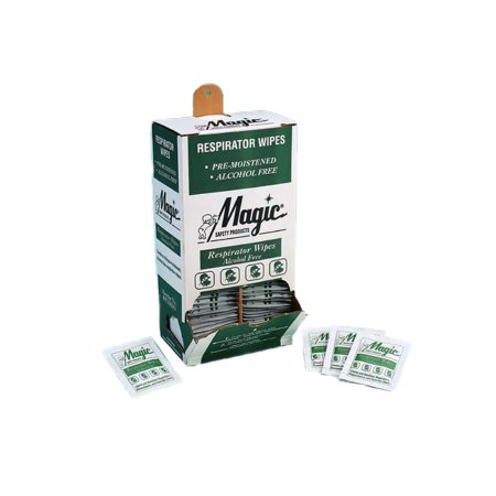 Picture of Magic™ Surface Disinfectant Premoistened Wipe 100 Count Individual Packet Disposable NonSterileST100DN