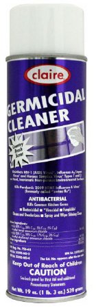 Picture of Claire® Surface Disinfectant Cleaner Germicidal Liquid 19 oz. Can Fresh Scent NonSterile25950876