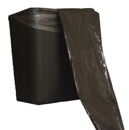 Picture of Trash Bag 30 gal. Brown LLDPE 0.65 Mil. 30 X 36 Inch Star Seal Bottom Coreless Roll4630