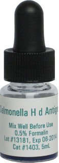 Picture of Antigen Salmonella H d 5 mL1403