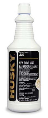 Picture of Husky® Non Acid Bowl and Bathroom Surface Disinfectant Cleaner Quaternary Based Liquid 32 oz. Bottle Floral Scent NonSterileHSK-320-03