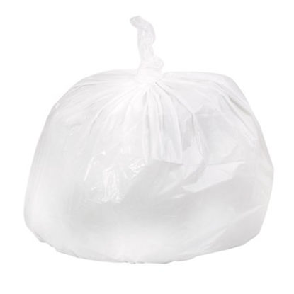 Picture of Trash Bag Tuff 33 gal. White LLDPE 0.75 Mil. 33 X 39 Inch X-Seal Bottom Coreless RollCRW39X