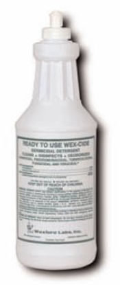 Picture of Wex-Cide Surface Disinfectant Cleaner Quaternary Based Liquid 1 Quart Bottle Citrus Scent NonSterile2120-02