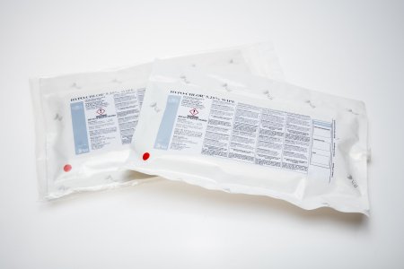 Picture of Hypo-Chlor® Surface Disinfectant Cleaner Premoistened Cleanroom Wipe 20 Count Soft Pack Disposable Bleach Scent SterileVEL9-12X12-S-3025