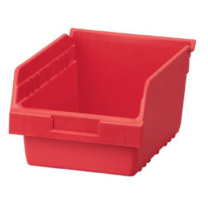 Picture of Storage Bin ShelfMax® Red Plastic 6 X 8-3/8 X 11-5/8 Inch30080RED