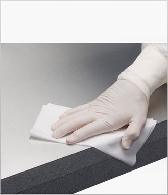 Picture of Cleanroom Wipe Pharma-Wipe™ ISO Class 5 White Sterile Cellulose / Polyester 9 X 9 Inch Disposable09492205135